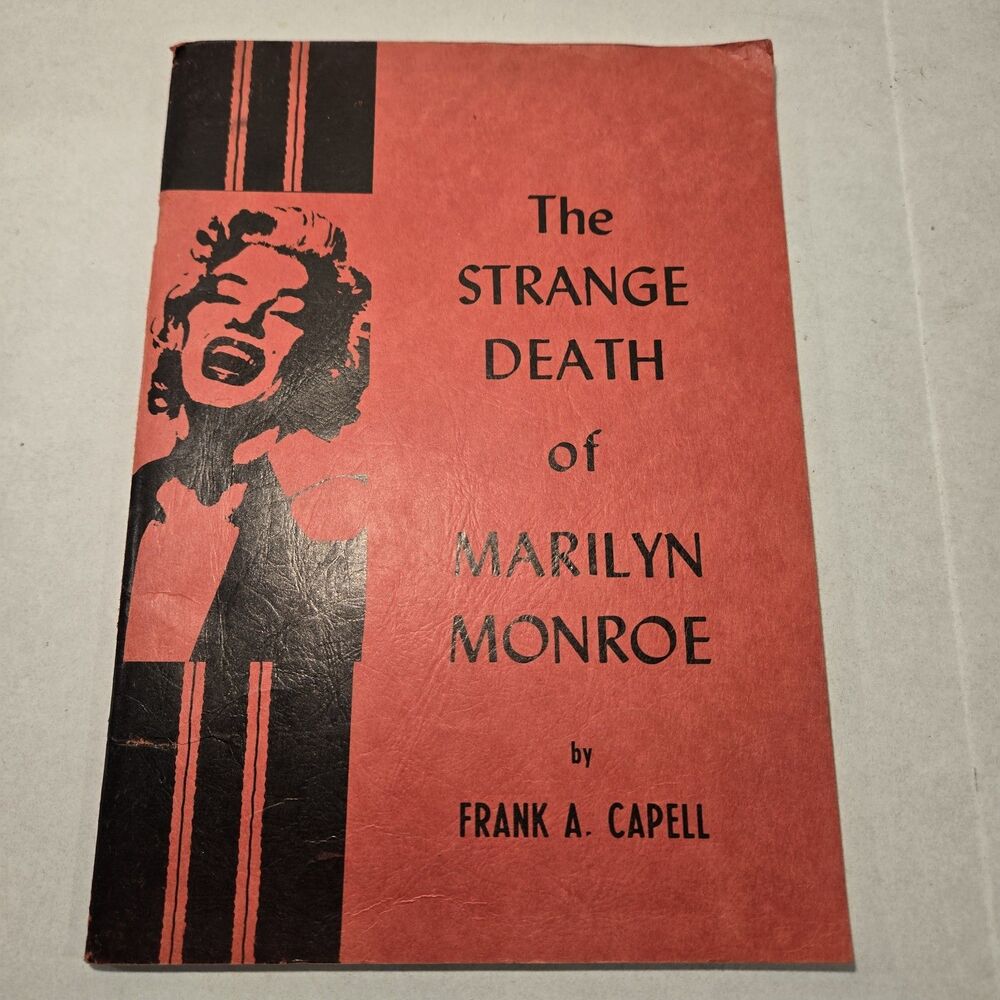 1964 The Strange Death Of MARILYN MONROE  Frank A Capell  1st Ed - Great Shape
